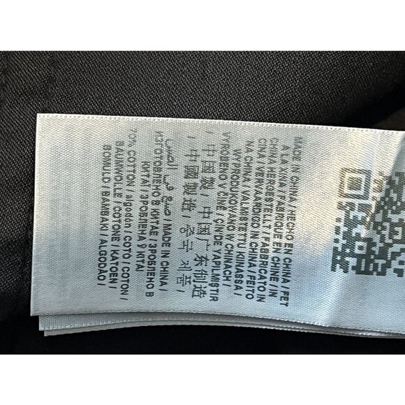 Guess Black Rhinestone Logo Jeans Women’s 2 / 26 High Rise Straight Leg Denim - Picture 8 of 10